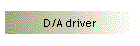 D/A driver